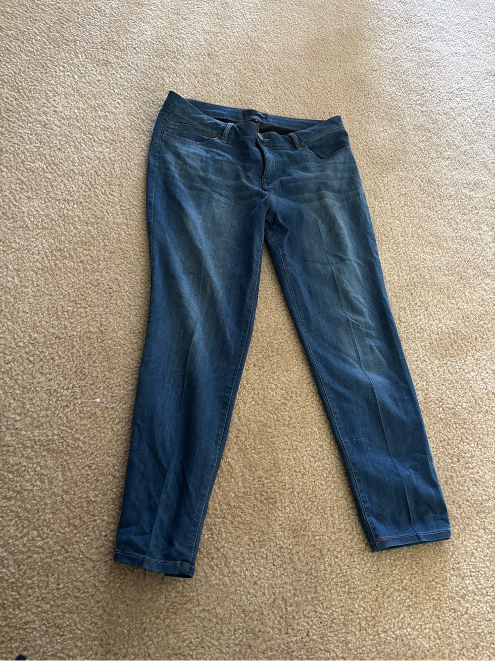 1822 Denim Women’s Skinny Jeans - Medium Blue Wash - Picture 5 of 5